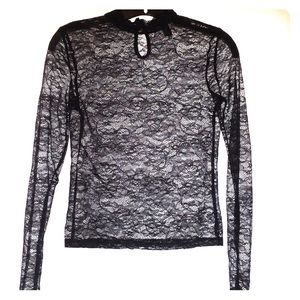Lace Long Sleeve Top
